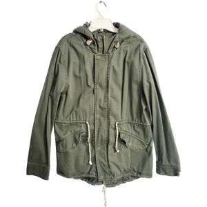 Mens Green Utility Jacket